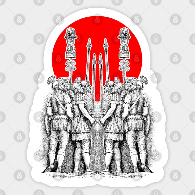 Legion roman soldiers Sticker by Marccelus